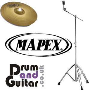Mapex 14" Crash Cymbal and Stand